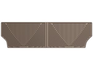 Toyota Sienna Rubber Mats - Rear - WeatherTech - All-Weather - Tan - `11-`27