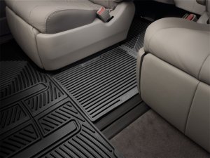 Toyota Sienna Rubber Mats - Rear - WeatherTech - All-Weather - Black - `11-`27