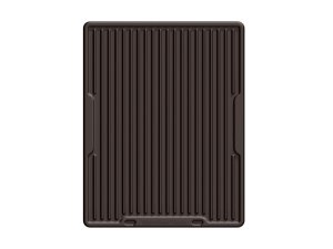 Toyota Sienna Floor Mats - Rear - WeatherTech - Rubber - Cocoa - `11-`27
