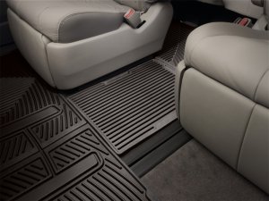 Toyota Sienna Floor Mats - Rear - WeatherTech - Rubber - Cocoa - `11-`27