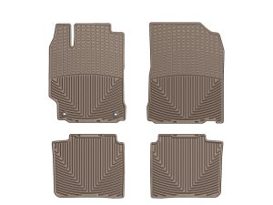 Toyota Camry Floor Mats - Front - WeatherTech - All-Weather - Tan - `12-`27