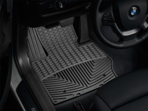 BMW X3 Rubber Floor Mats - Front - WeatherTech - Black - `11-`27