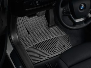 BMW X3 Rubber Floor Mats - Front - WeatherTech - Black - `11-`27