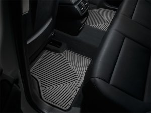 BMW X3 Rear Rubber Floor Mats - WeatherTech - All-Weather - Black - `11-`27