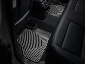 BMW X3 Rear Rubber Floor Mats - WeatherTech - All-Weather - Black - `11-`27