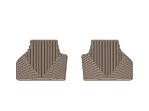 BMW X3 Floor Mats - Rear - WeatherTech - Rubber - Tan - `11-`27