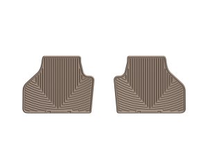 BMW X3 Floor Mats - Rear - WeatherTech - Rubber - Tan - `11-`27