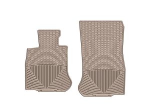 BMW 6 Series Floor Mats - Front - WeatherTech - Rubber - Tan - `12-`27