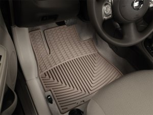 Nissan Versa Front Rubber Mats - WeatherTech - All-Weather - Tan - `12-`27 Nissan Versa Front Rubber Mats - WeatherTech - All-Weather - Tan - `12-`27