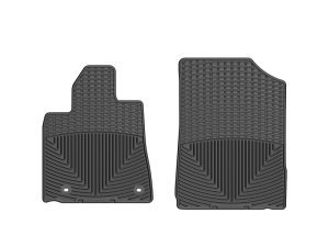 Toyota Tundra Floor Mats - Front - WeatherTech - Rubber - Black - `12-`27