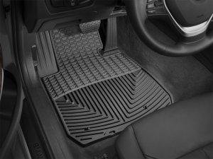 BMW 3 Series Floor Mats - Front - WeatherTech - Rubber - Black - `12-`27