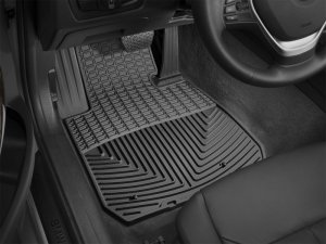 BMW 3 Series Floor Mats - Front - WeatherTech - Rubber - Black - `12-`27