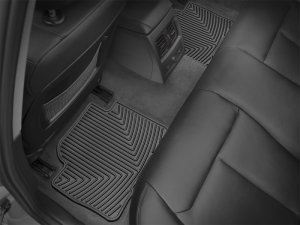 BMW 3 Series Rear Rubber Mats - WeatherTech - All-Weather - Black - `12-`27
