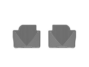 BMW 3 Series Floor Mats - Rear - WeatherTech - All-Weather Rubber - Grey - `12-`27
