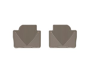 BMW 3 Series Floor Mats - Rear - WeatherTech - Rubber - Tan - `12-`27