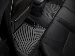 Ford Focus Floor Mats - Rear - WeatherTech - All-Weather Rubber - Black - `12-`27