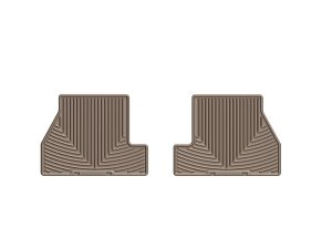 Ford Focus Rear Rubber Mats - WeatherTech - All-Weather - Tan - `12-`27