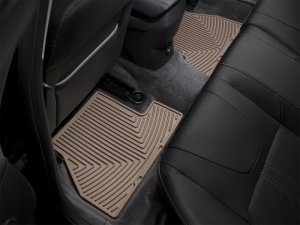 Ford Focus Rear Rubber Mats - WeatherTech - All-Weather - Tan - `12-`27