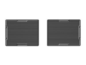 Ford Taurus Floor Mats - Rubber - Rear - WeatherTech - All-Weather - Black - `10-`27 Ford Taurus Floor Mats - Rubber - Rear - WeatherTech - All-Weather - Black - `10-`27