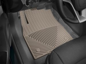 Chevrolet Cruze Rubber Floor Mats - Front - WeatherTech - All-Weather - Tan - `12-`27