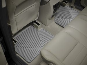 Ford C-Max Rubber Floor Mats - Rear - WeatherTech - All-Weather - Grey - `13-`27
