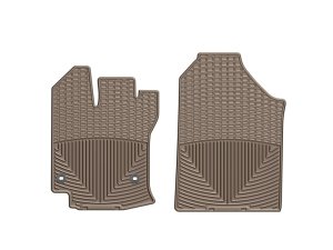 Toyota Venza Floor Mats - Front - WeatherTech - Rubber - Tan - `13-`27