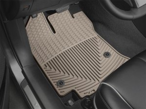 Toyota Venza Floor Mats - Front - WeatherTech - Rubber - Tan - `13-`27