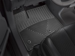 Toyota Sienna Floor Mats - Front - WeatherTech - Rubber All-Weather - Black - `13-`27
