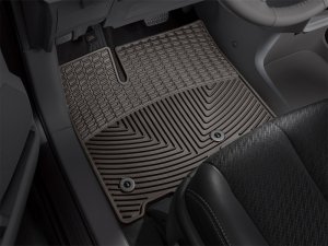 Toyota Sienna Floor Mats - Front - WeatherTech - All-Weather Rubber - Cocoa - `13-`27