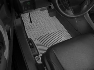 Honda Accord Rubber Mats - Front - WeatherTech - All-Weather - Grey - `13-`27