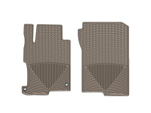 Honda Accord Floor Mat Set - Front - WeatherTech - All-Weather - Tan - `13-`27