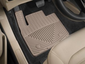 Ford Fusion Floor Mats - Front - WeatherTech - All-Weather - Tan - `13-`27