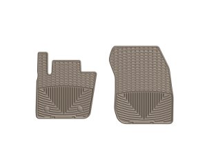 Ford Fusion Floor Mats - Front - WeatherTech - All-Weather - Tan - `13-`27