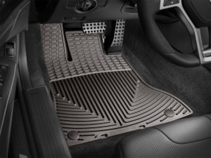 Mercedes-Benz SL-Class Floor Mats - Front - WeatherTech - All-Weather - Cocoa - `13-`14