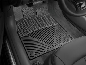 Audi A6 Floor Mats - Front - WeatherTech - All-Weather - Black - `12-`27 Audi A6 Floor Mats - Front - WeatherTech - All-Weather - Black - `12-`27
