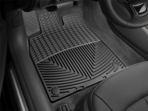 Audi A6 Floor Mats - Front - WeatherTech - All-Weather - Black - `12-`27 Audi A6 Floor Mats - Front - WeatherTech - All-Weather - Black - `12-`27