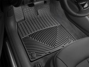 Audi A6 Floor Mats - Front - WeatherTech - All-Weather - Black - `12-`27 Audi A6 Floor Mats - Front - WeatherTech - All-Weather - Black - `12-`27