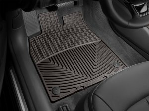 Audi A6 Front Rubber Mats - WeatherTech - All-Weather - Cocoa - `12-`27 Audi A6 Front Rubber Mats - WeatherTech - All-Weather - Cocoa - `12-`27