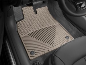 Audi A6 Floor Mats - Front - WeatherTech - Rubber - Tan - `12-`27 Audi A6 Floor Mats - Front - WeatherTech - Rubber - Tan - `12-`27