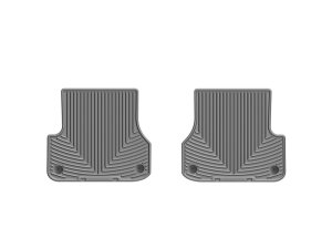 Audi S6 Floor Mats - Rear - WeatherTech - All-Weather - Grey - `12-`27 Audi S6 Floor Mats - Rear - WeatherTech - All-Weather - Grey - `12-`27