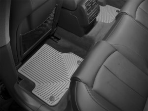 Audi S6 Floor Mats - Rear - WeatherTech - All-Weather - Grey - `12-`27 Audi S6 Floor Mats - Rear - WeatherTech - All-Weather - Grey - `12-`27