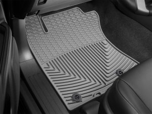 Toyota 4Runner Floor Mats - Front - WeatherTech - Rubber - Grey - `13-`27 Toyota 4Runner Floor Mats - Front - WeatherTech - Rubber - Grey - `13-`27