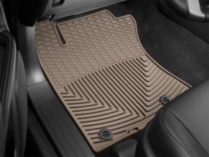 Toyota 4Runner Floor Mats - Front - WeatherTech - All-Weather - Tan - `13-`27