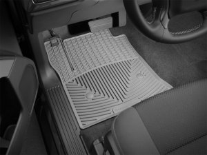 Chevrolet Silverado Rubber Mats - Front - WeatherTech - All-Weather - Grey - `14-`27