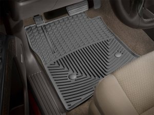 Chevrolet Silverado 1500 Floor Mats - Front - WeatherTech - Rubber - Black - `14-`27 Chevrolet Silverado 1500 Floor Mats - Front - WeatherTech - Rubber - Black - `14-`27