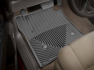 Chevrolet Silverado 1500 Floor Mats - Front - WeatherTech - Rubber - Black - `14-`27 Chevrolet Silverado 1500 Floor Mats - Front - WeatherTech - Rubber - Black - `14-`27