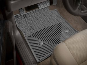 Chevrolet Silverado 1500 Floor Mats - Front - WeatherTech - Rubber - Black - `14-`27 Chevrolet Silverado 1500 Floor Mats - Front - WeatherTech - Rubber - Black - `14-`27