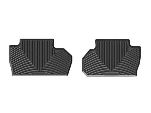 Chevrolet Silverado Floor Mats - Rear - WeatherTech - Rubber - Black - `14-`27