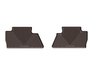Chevrolet Silverado Floor Mats - Rear - WeatherTech - Rubber - Cocoa - `14-`27