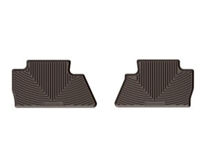 Chevrolet Silverado Floor Mats - Rear - WeatherTech - Rubber - Cocoa - `14-`27